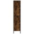 Estantería madera de ingeniería roble ahumado 80x31x137,5