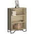 Estantería madera de ingeniería roble Sonoma 80x31x106
