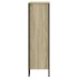 Estantería madera de ingeniería roble Sonoma 80x31x106