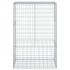 Cesta de gaviones con cubierta hierro galvanizado 100x50x150