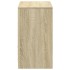 Mueble de TV LED madera de ingeniería roble Sonoma 91x34x61