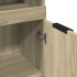 Armario de baño madera ingeniería roble Sonoma 32x34x188,5