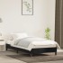 Estructura de cama sin colchón terciopelo negro 90x200