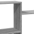 Estante de pared madera ingeniería gris Sonoma 159x18x65