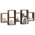 Estantería de pared madera ingeniería envejecida 159x18x65