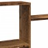 Estantería de pared madera ingeniería envejecida 159x18x65