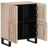 Aparador de madera maciza de mango 60x34x75