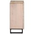 Aparador de madera maciza de mango 60x34x75