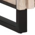 Aparador de madera maciza de mango 60x34x75