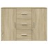 Aparador de madera de ingeniería roble Sonoma 90,5x29,5x65