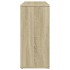 Aparador de madera de ingeniería roble Sonoma 90,5x29,5x65