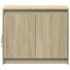 Aparador con LED madera de ingeniería roble Sonoma 72x34x61
