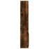 Aparador alto madera de ingeniería roble ahumado 63x33x180