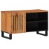 Mueble de TV madera maciza de acacia 80x34x46