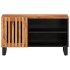 Mueble de TV madera maciza de acacia 80x34x46