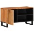 Mueble de TV madera maciza de acacia 80x34x46