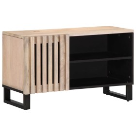 Mueble de TV madera maciza de mango 80x34x46