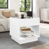 Mesa de centro con Infinity LED blanco 50x50x50