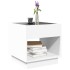 Mesa de centro con Infinity LED blanco 50x50x50