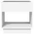 Mesa de centro con Infinity LED blanco 50x50x50