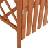 Pérgola con puerta madera maciza de abeto 116x40x204