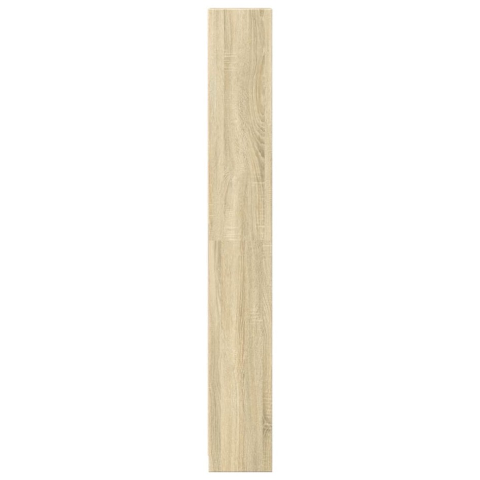 Estantería de madera de ingeniería roble Sonoma 40x24x176