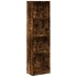 Estantería madera de ingeniería roble ahumado 40x24x176