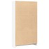 Estantería de madera de ingeniería blanca 80x24x143