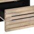 Aparador de madera maciza de mango 40x34x75