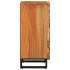 Aparador de madera maciza acacia 40x34x75