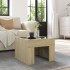 Mesa de centro con Infinity LED roble Sonoma 40x40x30