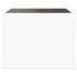 Mesa de centro con LED Infinity blanca 40x40x30