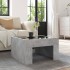 Mesa de centro con Infinity LED gris hormigón 50x50x30