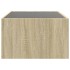 Mesa de centro con Infinity LED roble Sonoma 90x50x30