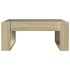 Mesa de centro con Infinity LED roble Sonoma 70x53x30