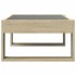 Mesa de centro con Infinity LED roble Sonoma 70x53x30