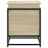 Caja de almacenaje madera ingeniería roble sonoma 60x40x51,5