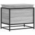 Caja de almacenaje con tapa madera gris Sonoma 60x40x51,5