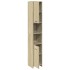 Armario de baño madera contrachapada color roble 30x30x183,5