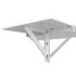 Mesa plegable de pared blanco 100x60