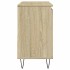 Armario de baño madera contrachapada roble Sonoma 65x33x60