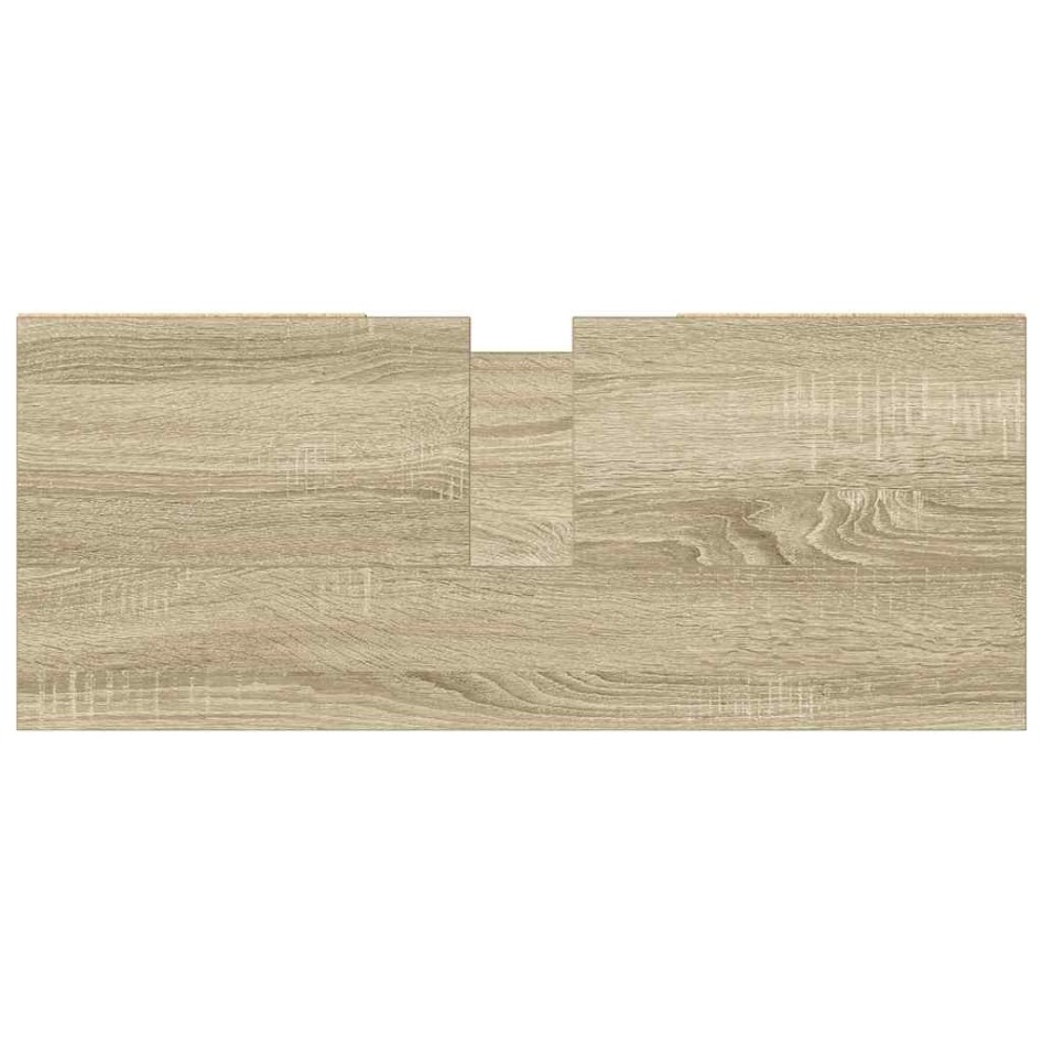 Mueble de baño madera de ingeniería roble Sonoma 80x33x60