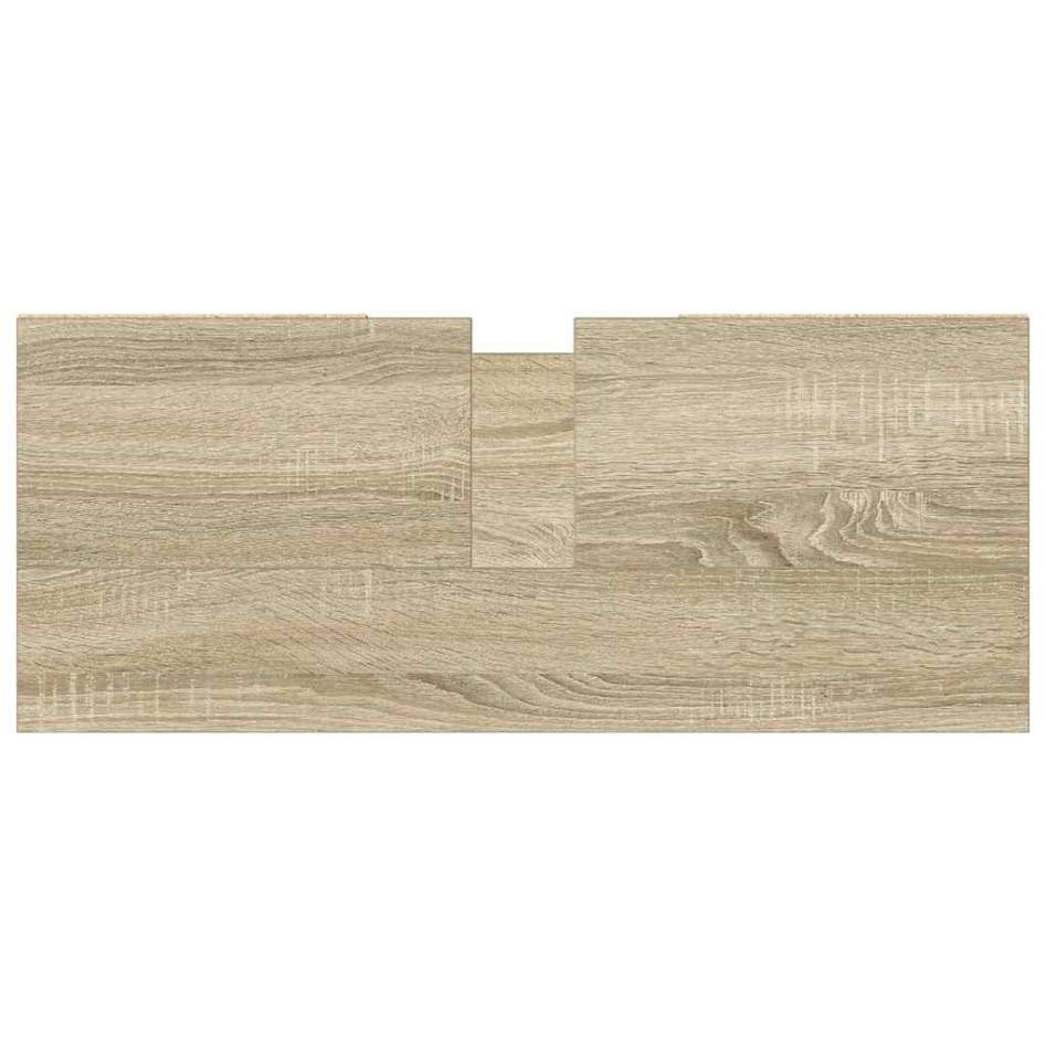 Mueble de baño madera de ingeniería roble Sonoma 80x33x60