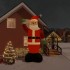 Papá Noel inflable con luces LED 620