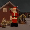 Papá Noel inflable con luces LED 620 cm