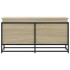 Caja de almacenaje con tapa madera roble Sonoma 100x40x51,5