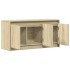 Mueble de TV LED madera de ingeniería roble Sonoma 100x34x50