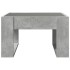 Mesa de centro con Infinity LED gris hormigón 50x53x30