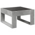 Mesa de centro con Infinity LED gris hormigón 50x53x30