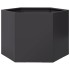 Jardinera hexagonal acero negra 69x60x45